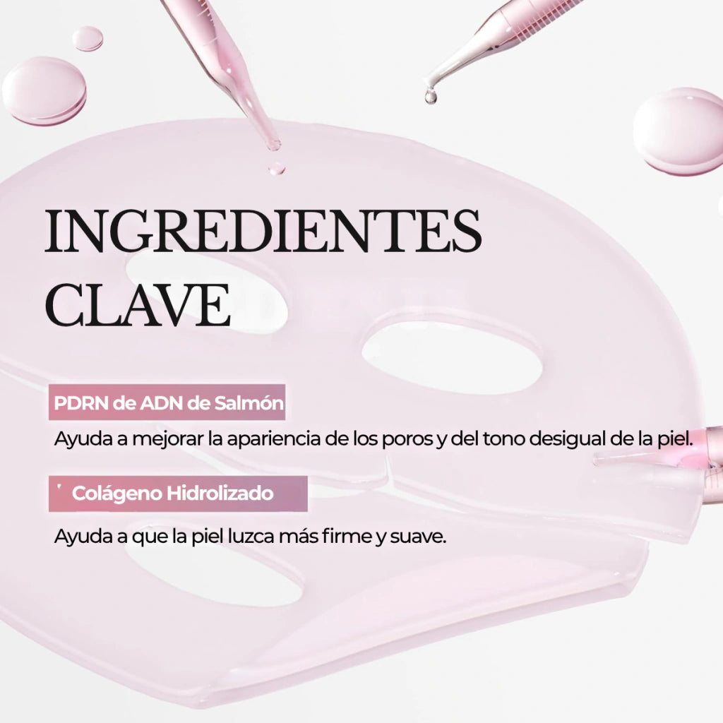 medicube | PDRN Mascarilla hidratante Pink Collagen 28gr