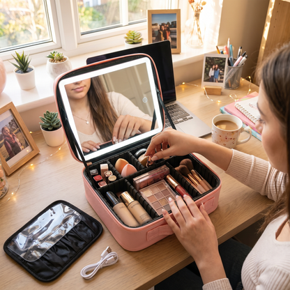 Maletín AVÉLIA - Organizador de Maquillaje