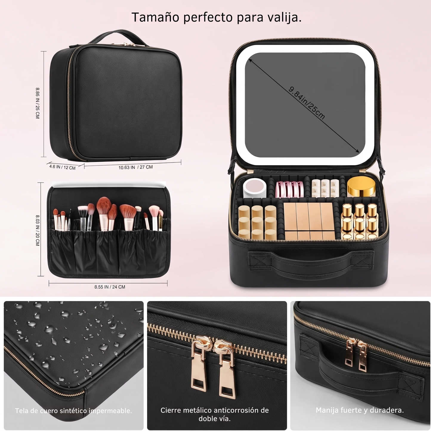 Maletín AVÉLIA - Organizador de Maquillaje