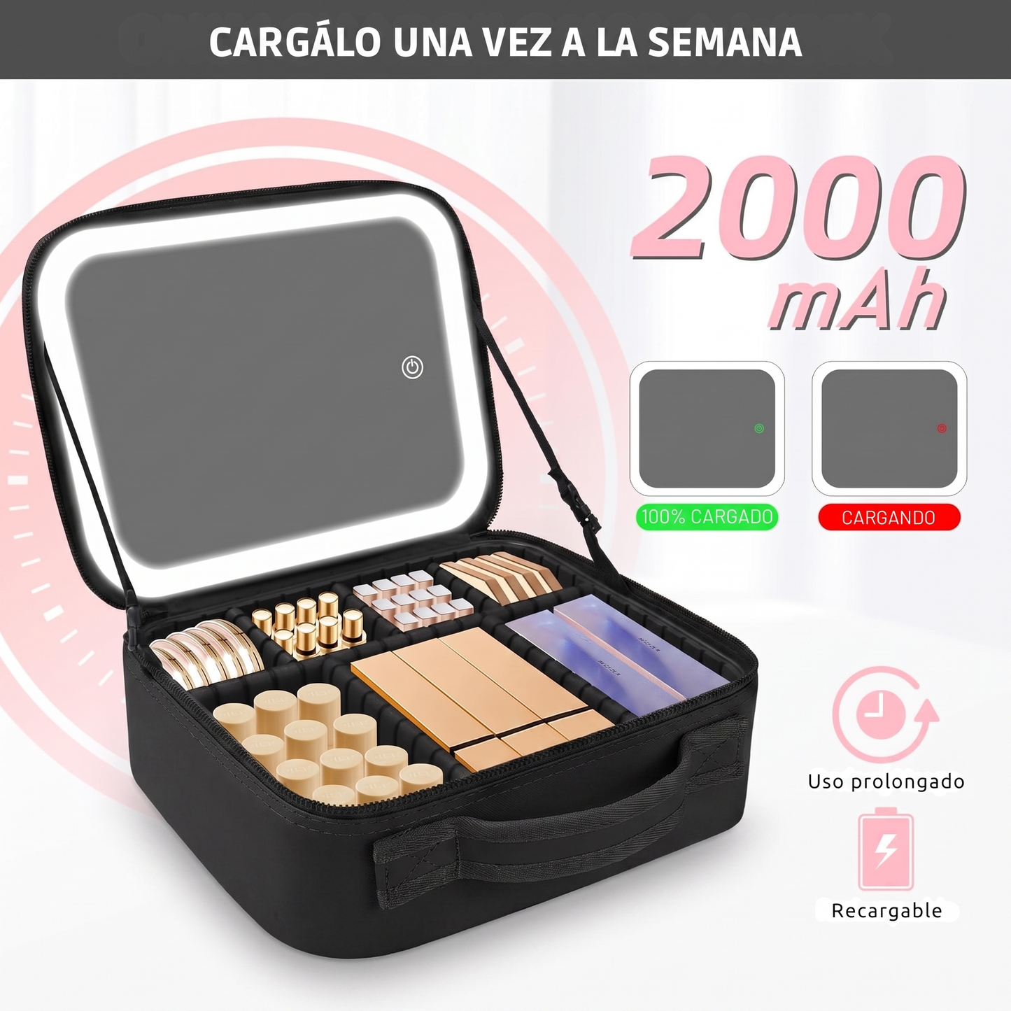 Maletín AVÉLIA - Organizador de Maquillaje