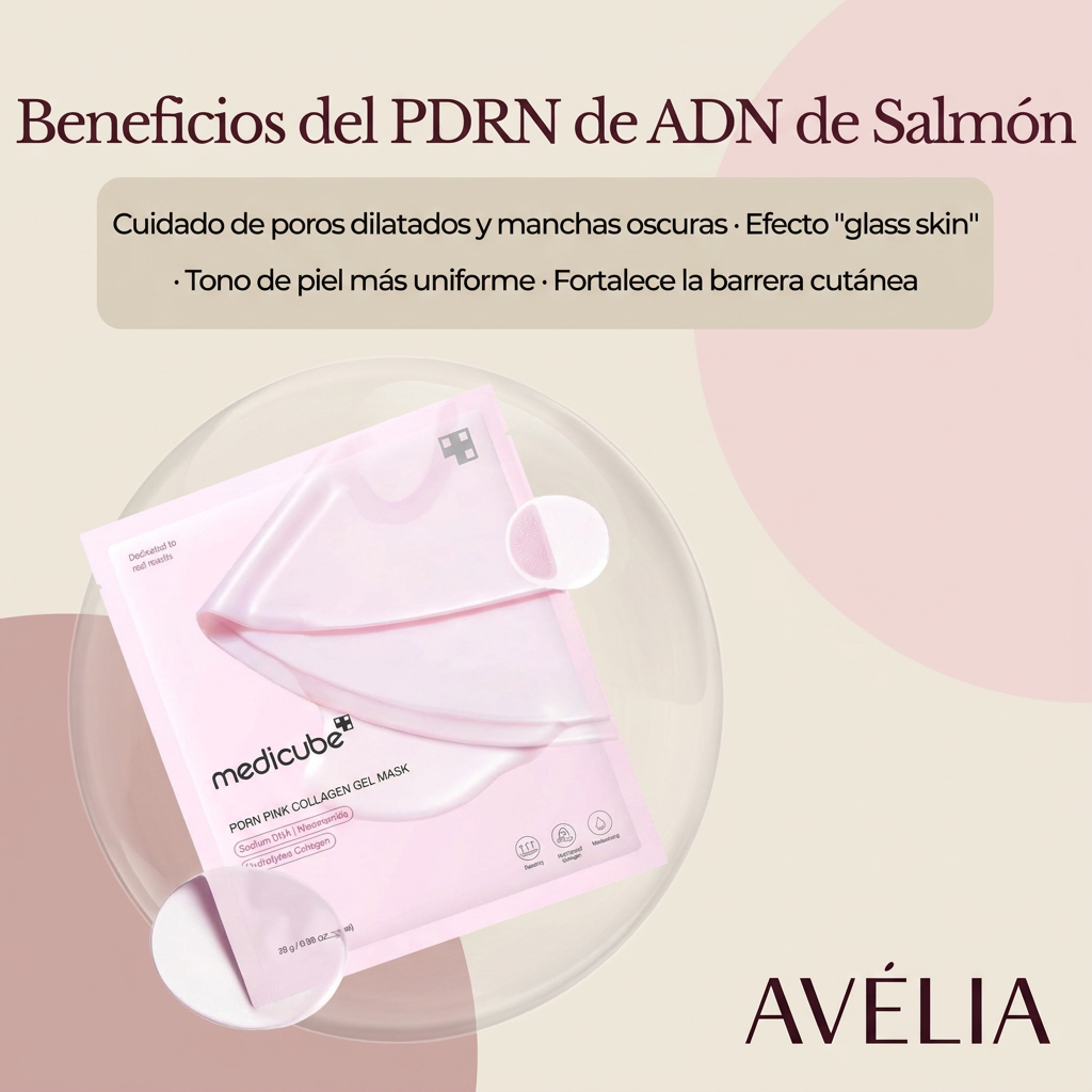 medicube | PDRN Mascarilla hidratante Pink Collagen 28gr