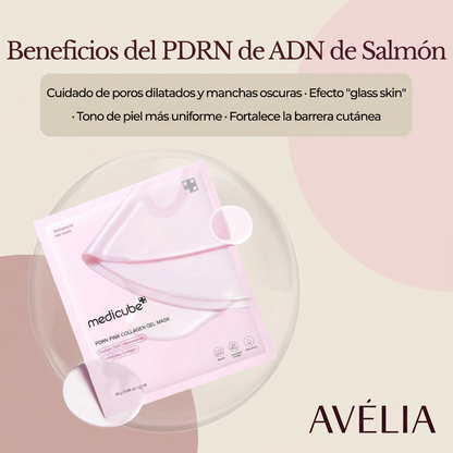 medicube | PDRN Mascarilla hidratante Pink Collagen 28gr