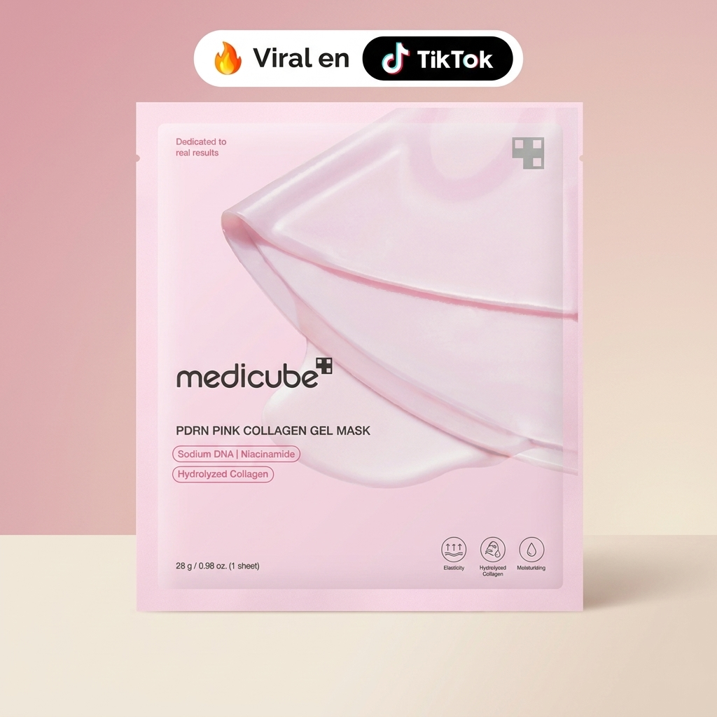 medicube | PDRN Mascarilla hidratante Pink Collagen 28gr
